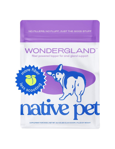 Suplemento Digestivo para Perros Native Pet WonderGland 60 porciones