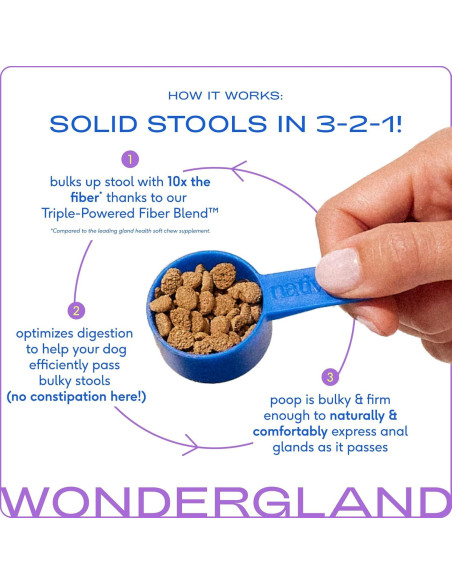 Suplemento Digestivo para Perros Native Pet WonderGland 60 porciones