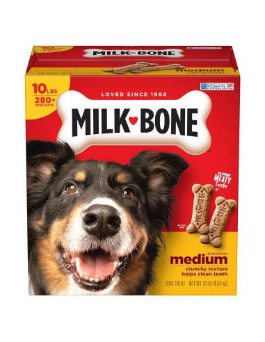 Galletas para perros Milk-Bone Original 4,54 kg medianos