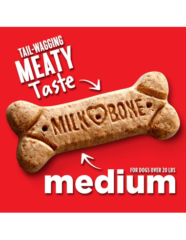 Galletas para perros Milk-Bone Original 4,54 kg medianos