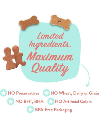 Galletas Saludables para Perros Portland Pet Food 140g Calabaza