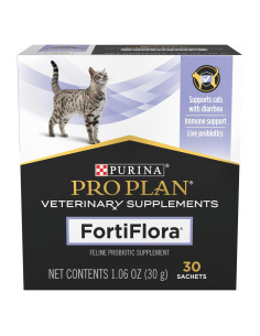 Suplemento Probiótico FortiFlora Purina Pro Plan 30 Unidades