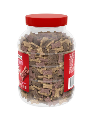 Galletas para Perros Milk-Bone Mini's 1,02 kg Sabor Carne, Pollo, Tocino