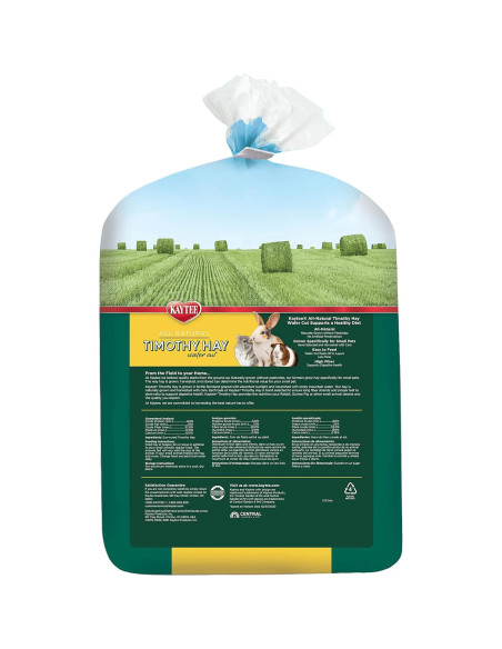 Heno de Timothy Kaytee 100% Natural 1.70 kg para Mascotas