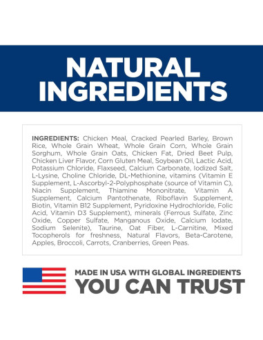 Comida Seca para Perros Adulto Mayor 6+ Hill's 14.97 kg Pollo