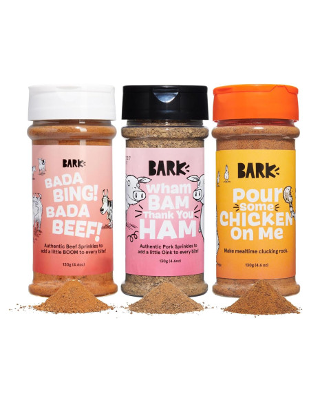 Topper de Comida para Perros Barkbox - Paquete Variado 3x130g