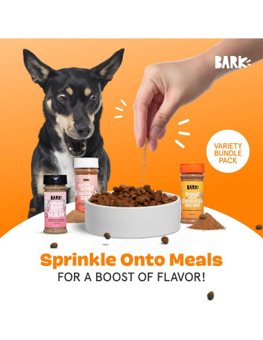 Topper de Comida para Perros Barkbox - Paquete Variado 3x130g