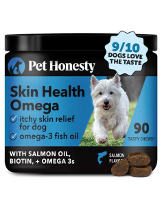Masticables Omega 3 para Perros Pet Honesty 90 Unidades