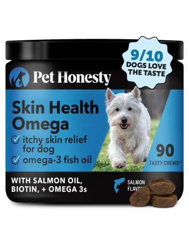 Masticables Omega 3 para Perros Pet Honesty 90 Unidades