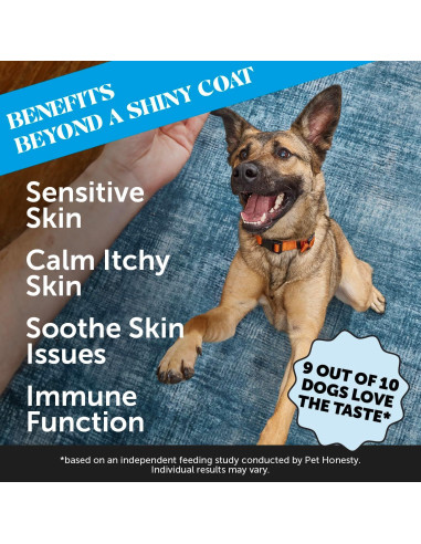 Masticables Omega 3 para Perros Pet Honesty 90 Unidades