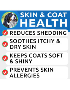 BARK&SPARK Omega 3 para Perros 180 Golosinas Salmón 2