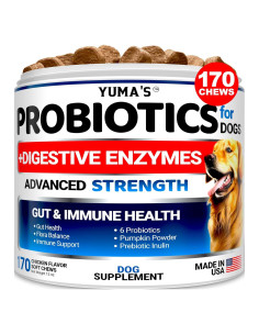 Probioticos para Perros YUMA'S 170 Masticables Pollo