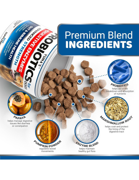 Probioticos para Perros YUMA'S 170 Masticables Pollo