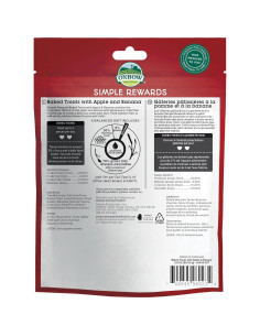 Golosinas Oxbow para Conejos y Cobayas Manzana y Plátano 85g 2