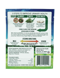 Soporte Urinario Sherwood Pet Health 100 Tabletas 60g 2