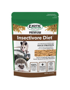 Dieta Premium Insectívoros Exotic Nutrition 0.56 kg Proteínas