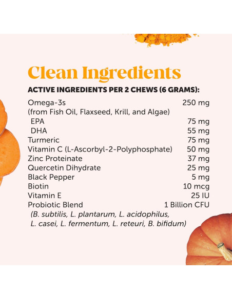 Masticables para Perros Pet Honesty 90 Ct Piel Saludable