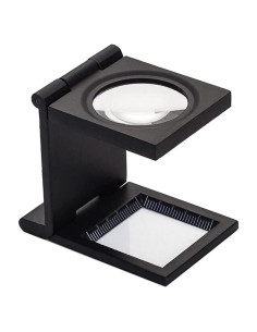 Lupa de bolsillo Rongon 10X 28mm plegable para joyería