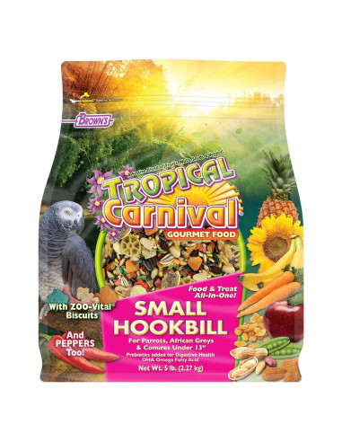 Alimento Gourmet para Aves F.M. Brown 2,27 kg para Loros