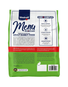 Alimento Premium para Conejos Vitakraft 2,27 kg - Mezcla de Pellets y Verduras 2