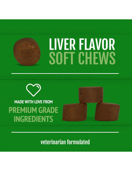 Masticables Suaves PetNC para Perros 120 ct Sabor Hígado