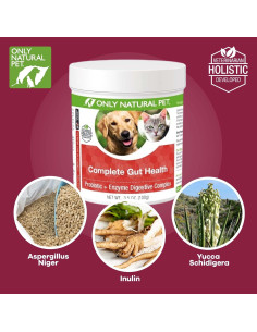 Suplemento Digestivo para Perros y Gatos Only Natural Pet 99g 2