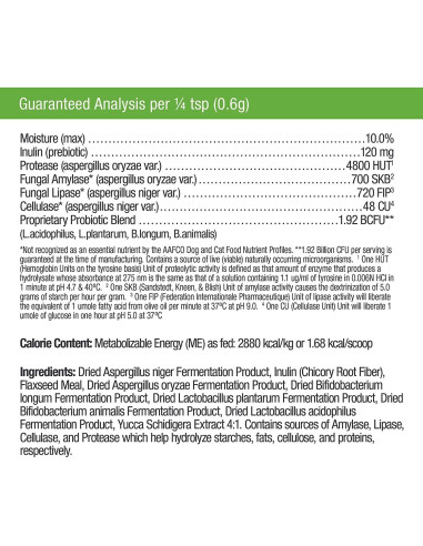 Suplemento Digestivo para Perros y Gatos Only Natural Pet 99g