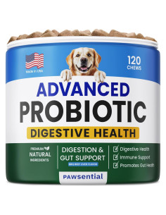 Probioticos para Perros Bark&Spark 120 Masticables Digestivos