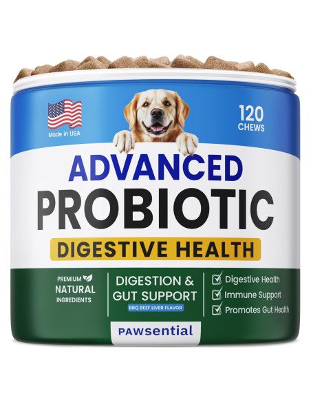 Probioticos para Perros Bark&Spark 120 Masticables Digestivos