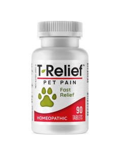 T-Relief Alivio Dolor Mascotas Arnica 90 Tabletas Naturales