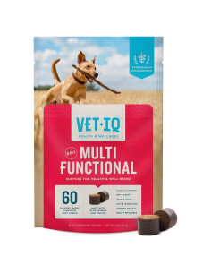 VetIQ Suplemento Masticable 5-en-Uno para Perros 60 Unidades