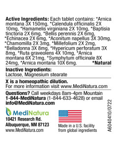 T-Relief Alivio Dolor Mascotas Arnica 90 Tabletas Naturales 2