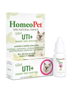 HomeoPet Feline UTI Plus 15ml - Suplemento Urinario Gatos