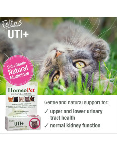 HomeoPet Feline UTI Plus 15ml - Suplemento Urinario Gatos 2