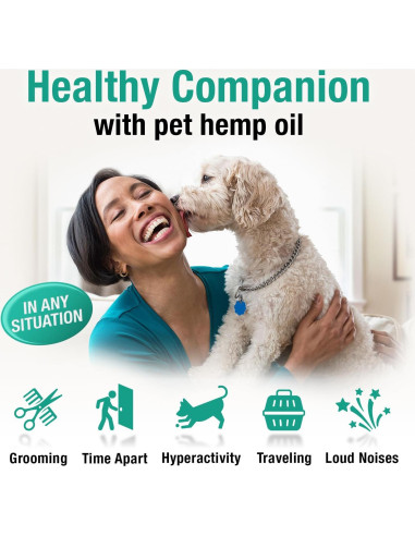 Aceite de Cáñamo Charlie & Buddy para Perros y Gatos 80ml