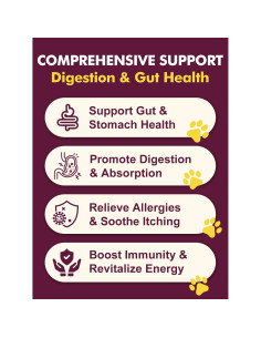 Probioticos para Perros DRFOSTER 120 Golosinas Salud Digestiva 2