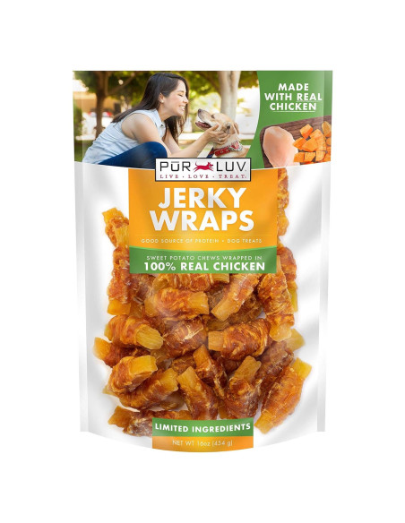 Galletas para Perros Pur Luv K9 Pollo y Batata 453 g