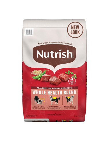 Comida Seca para Perros Nutrish Rachael Ray 12,7 kg Res Guisante