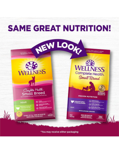 Comida Seca para Perros Wellness 4 Libras Pavo y Avena