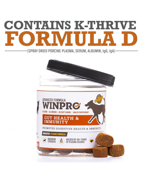 Suplemento Salud Intestinal para Perros WINPRO - 60 Chews