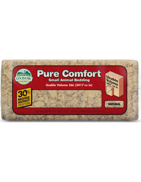 Acolchado Natural Oxbow 56L para Conejos y Hámsters