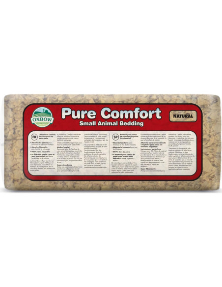 Acolchado Natural Oxbow 56L para Conejos y Hámsters