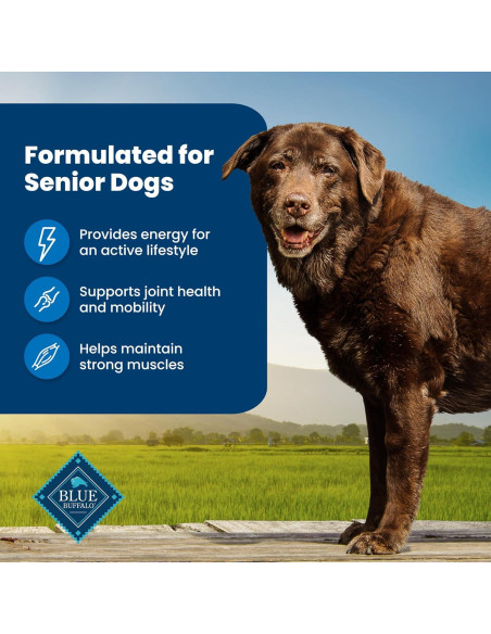 Alimento para Perros Mayores Blue Buffalo 2,27 kg Pollo y Arroz