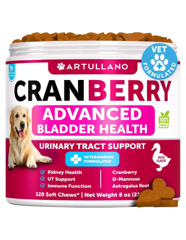 Suplemento UTI para Perros Artullano 120 Masticables