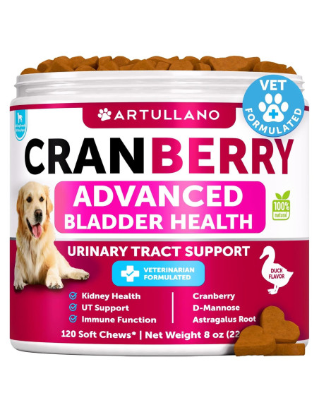 Suplemento UTI para Perros Artullano 120 Masticables