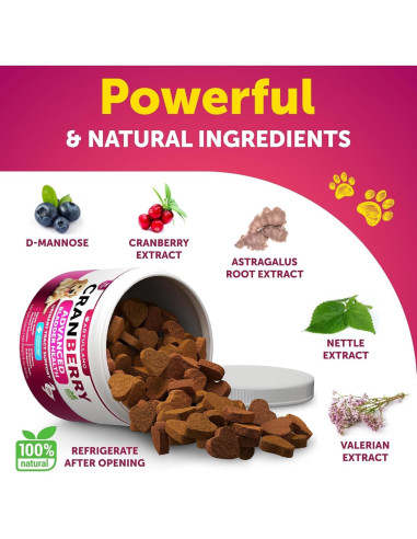 Suplemento UTI para Perros Artullano 120 Masticables