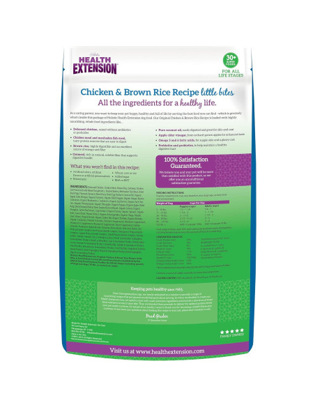 Comida Seca para Perros Health Extension Pollo y Arroz 4.5kg