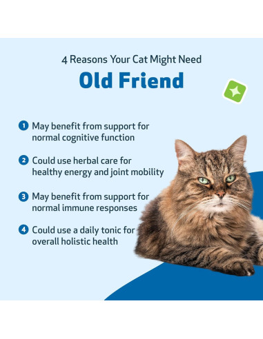 Suplemento Herbal para Gatos Mayores Pet Wellbeing 118 ml