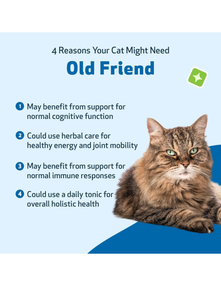 Suplemento Herbal para Gatos Mayores Pet Wellbeing 118 ml