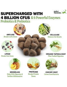Probioticos Masticables Deley Naturals 120 Unidades Perros 2